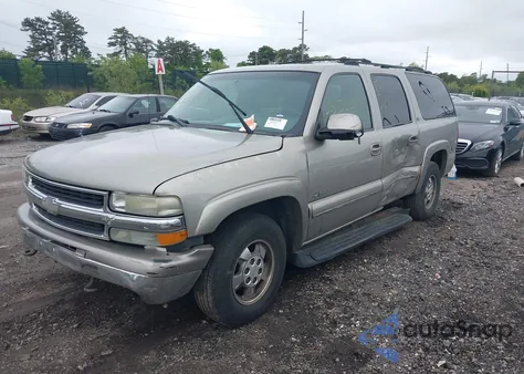 2000 Chevrolet Suburban 1500 Lt from USA, damaged, VIN 3GNFK16T0YG150460